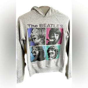 The Beatles Gray Hoodie (Small) FLAWED